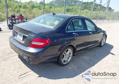 2014 Mercedes-Benz C 300 Luxury 4Matic/Sport 4Matic from USA, damaged, VIN WDDGF8AB6ER315289
